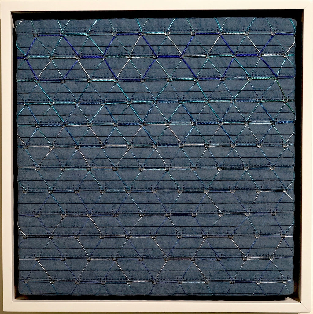 Indigo Squared (2020) by Denise Yaghmourian