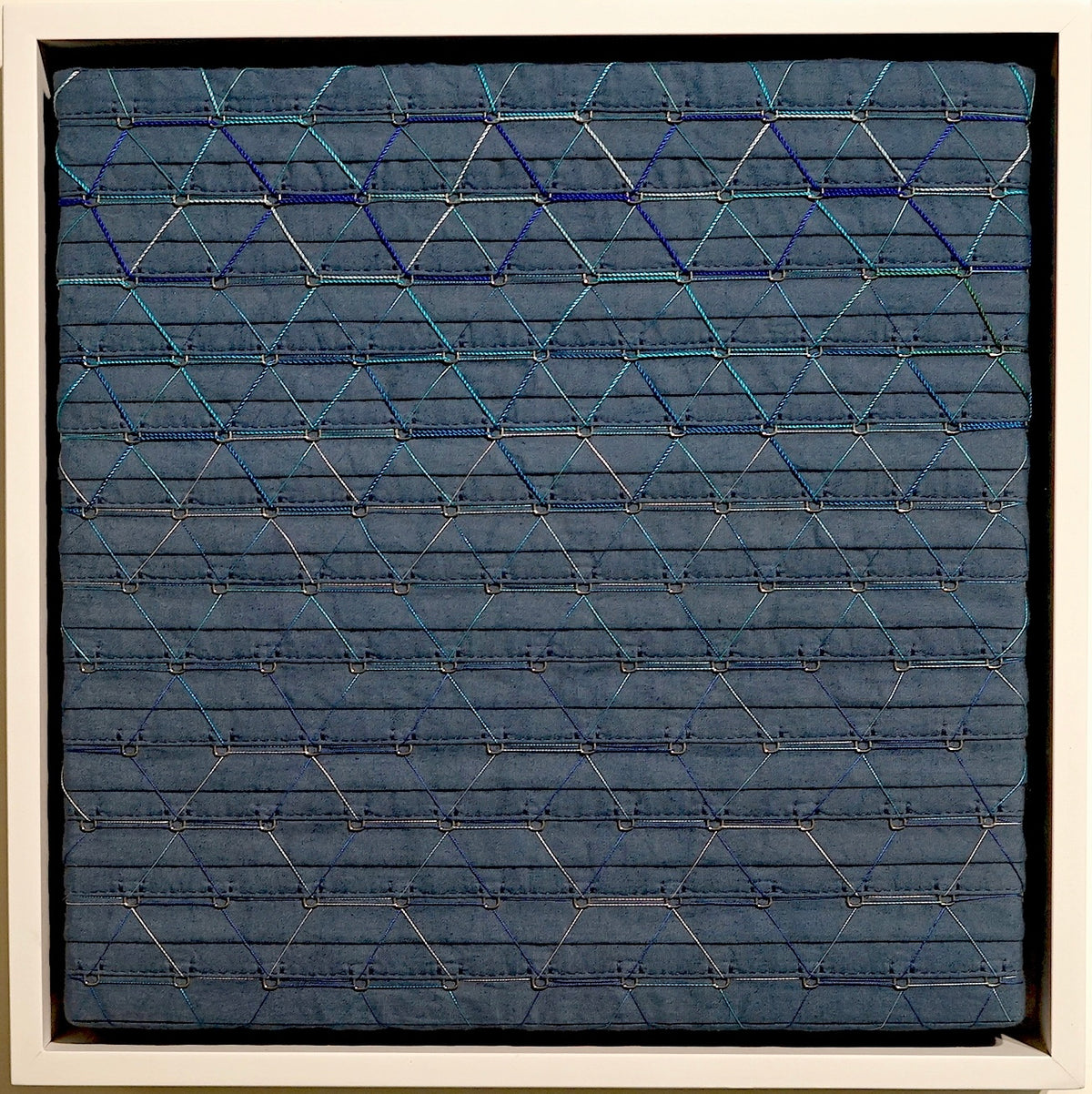 Indigo Squared (2020) by Denise Yaghmourian