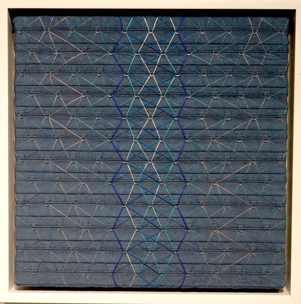 Indigo Squared (2020) by Denise Yaghmourian