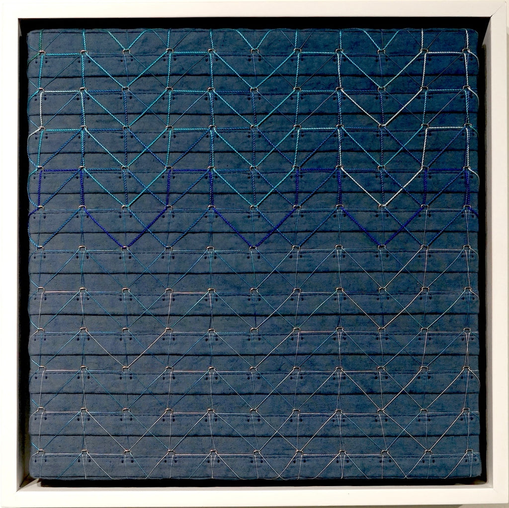 Indigo Squared (2020) by Denise Yaghmourian