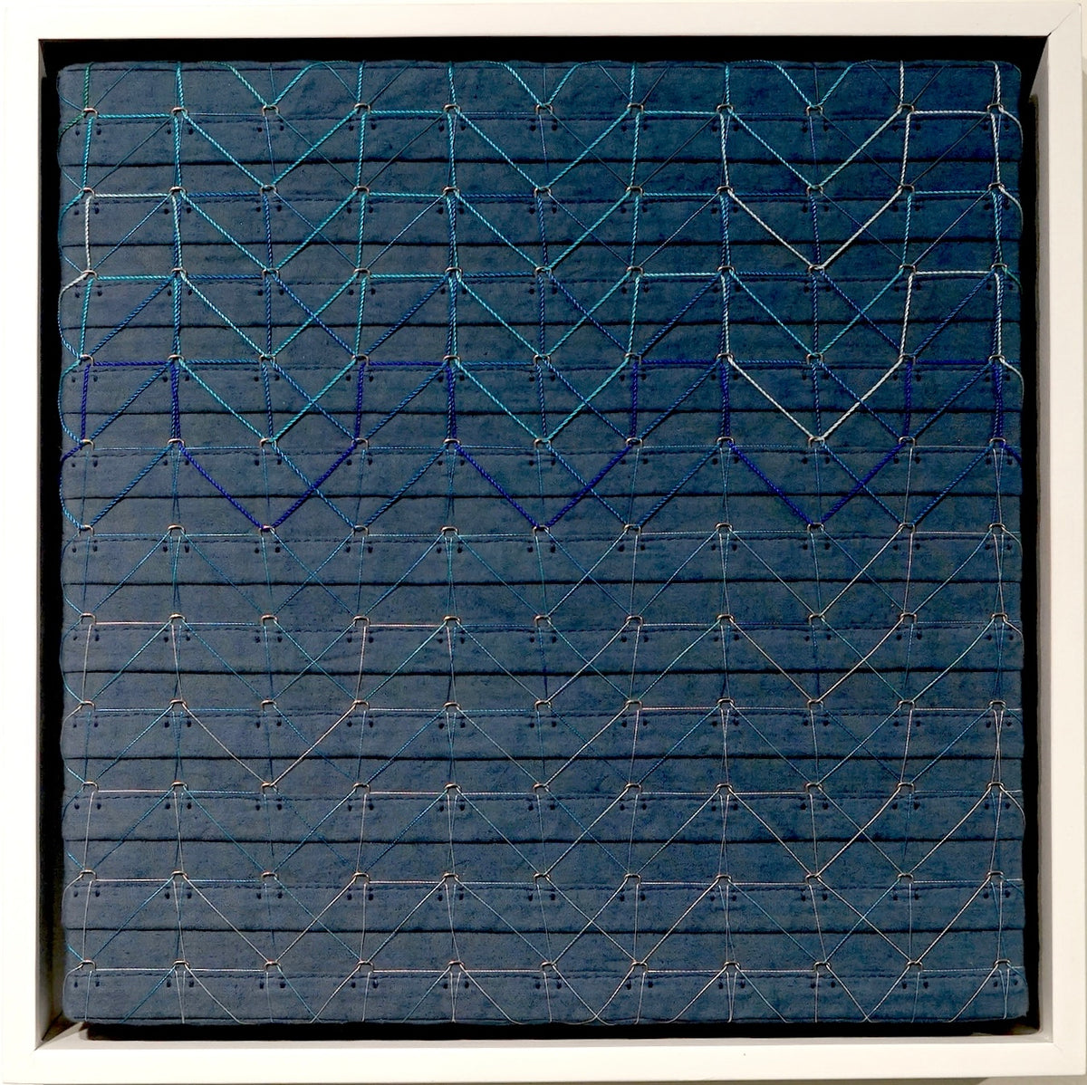Indigo Squared (2020) by Denise Yaghmourian