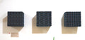 Black and Blue Cubes (2025) by Denise Yaghmourian