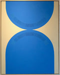 Blue Confluence  (2026) by Denise Yaghmourian