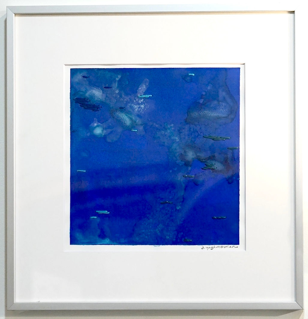 Being Water I, II, III (2024) by Denise Yaghmourian