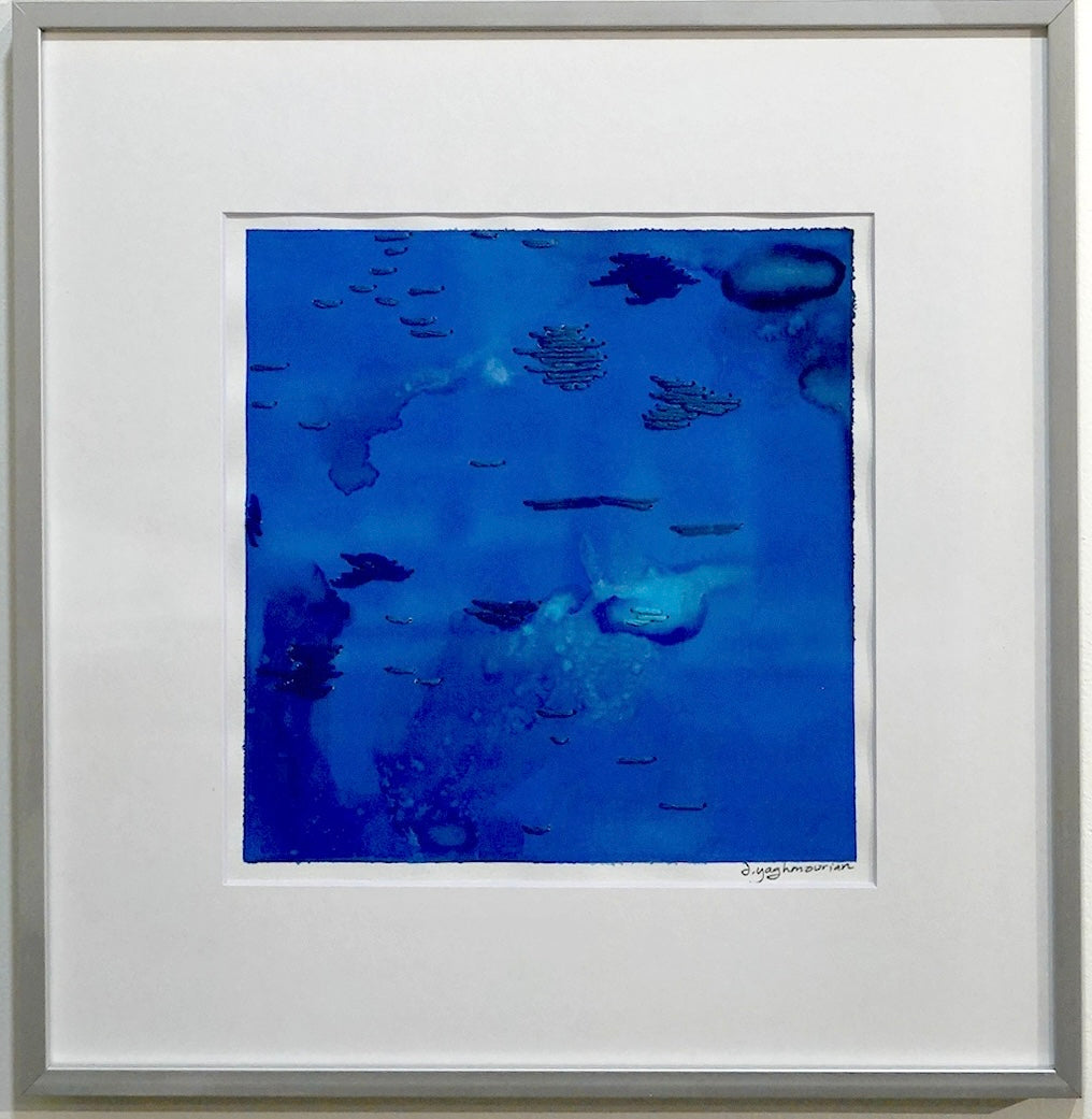 Being Water I, II, III (2024) by Denise Yaghmourian