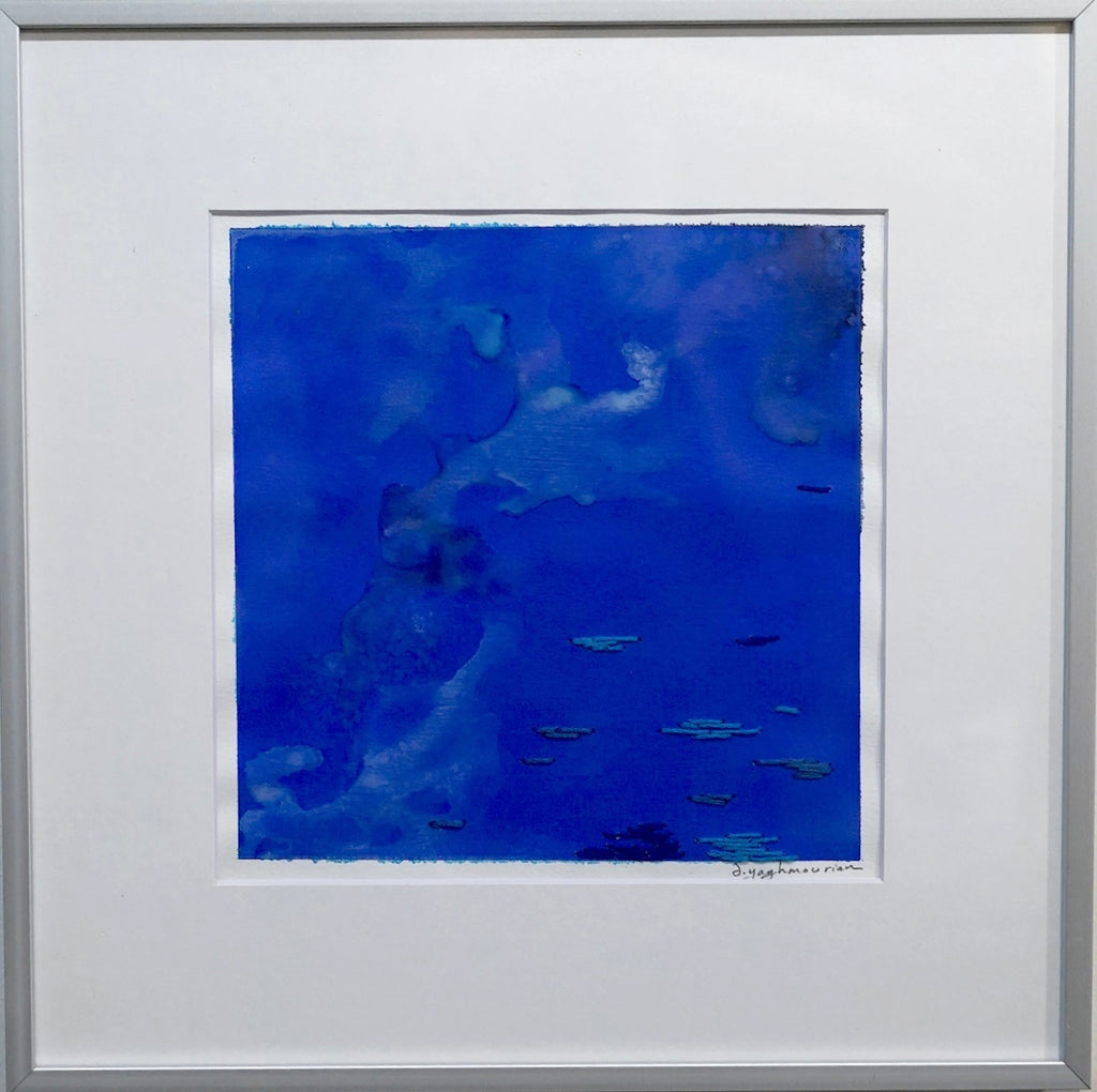 Being Water I, II, III (2024) by Denise Yaghmourian
