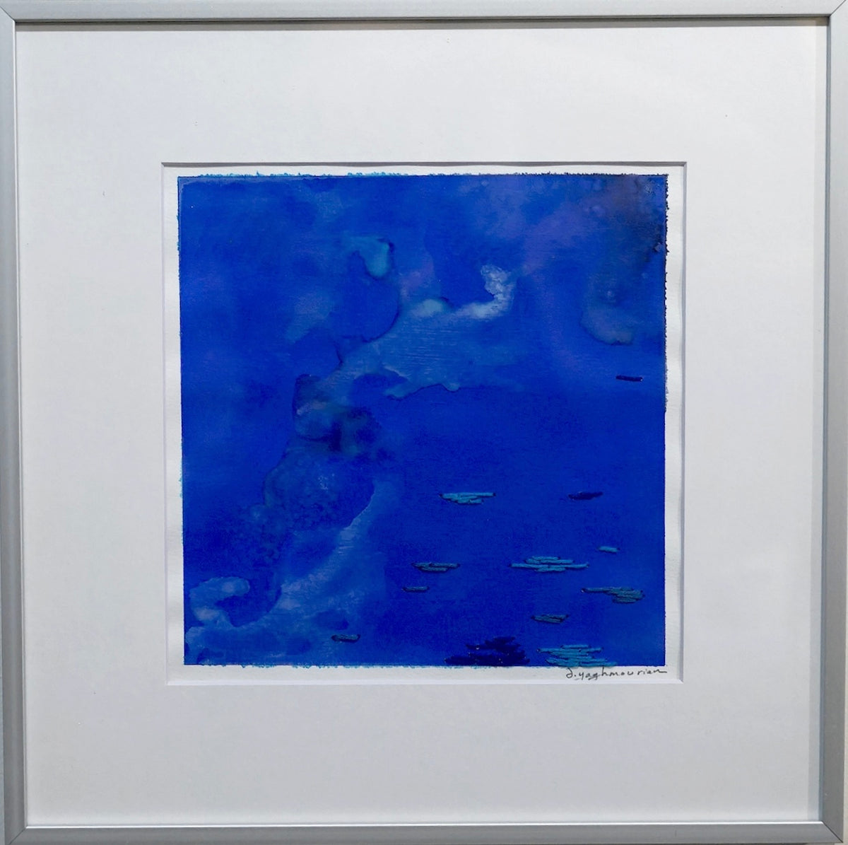 Being Water I, II, III (2024) by Denise Yaghmourian