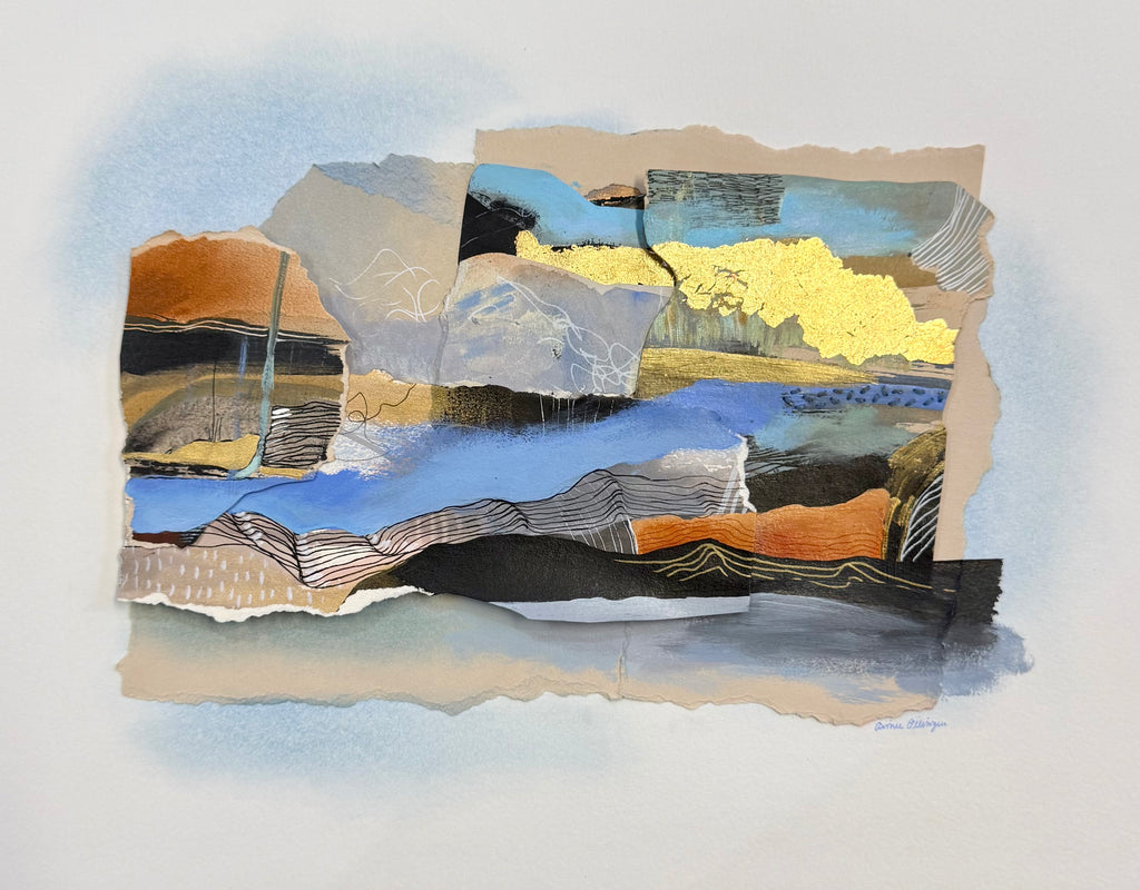 ‘Echos of Blue Series: #2” (2026) by Aimee Ollinger
